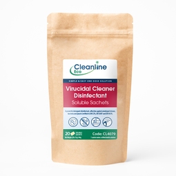 Cleanline Eco Virucidal Cleaner Disinfectant (T11 Bottle Soluble Sachet) CL4079