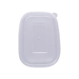 Clear PP Rectangular Lid For 500/750/1000ml Containers