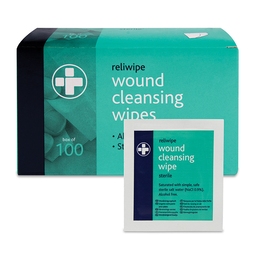 Reliance Medical Reliwipe Wound Cleansing Wipes Alcohol-Free