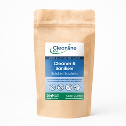 Cleanline Eco Cleaner & Sanitiser (T2 Bottle Sachet) CL1094