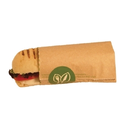 Vegware Therma Paper Pouch 8 x 2 x 9In 205 x 50 x 230mm