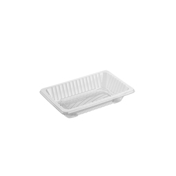 Clear Snack Sushi Base 123 x 80 x 22mm PET