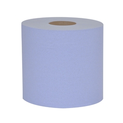 Blue Embossed Roll Towel 200mm x 200m 1Ply