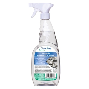 Cleanline Eco Foodsafe Cleaner & Sanitiser 750ML (CL1069)