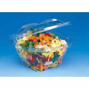 500ml Clear Salad Container With Tear-off Lid