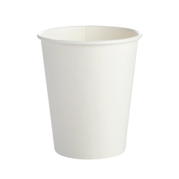 White Single Wall Paper Hot Cup 8oz