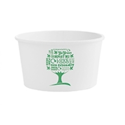 Vegware Soup Container 115-Series - Green Tree 12oz 360ml