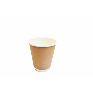Sustain Kraft Double Wall Bio Hot Cup - Plain - 8oz/240ml