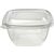 Clear Square Bowl 750ml