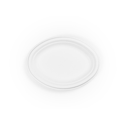 P020 10" OVAL BAGASSE PLATE