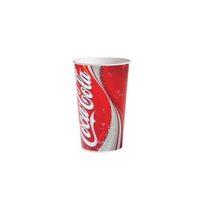 Coke Paper Cold Cup 16oz