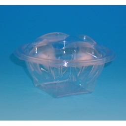 600ml Clear Salad Container With Tear-off Lid