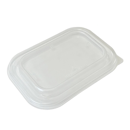 Rectangular Clear PP Lid For Containers 500\650\750 & 1000ml 172 x 120mm