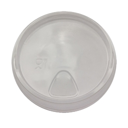 Clear 98mm rPET Sip Lid For 16 -24oz Cups