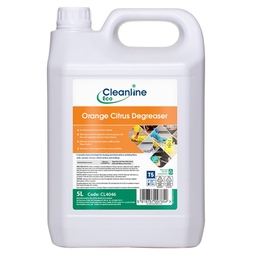 Cleanline Eco Orange Citrus Degreaser Concentrate - 5 Litre