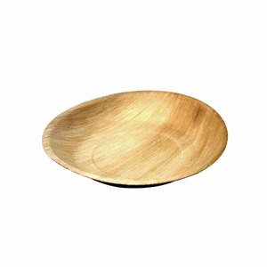 Palm Leaf Round Plate - 9in (22cm)