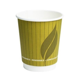 Green Leaf 2 Double Wall Cup 8oz