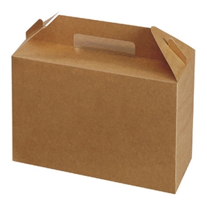 Large Kraft Carry Pack 265 x 128 x 180mm (incl handle)