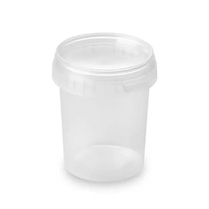 Round Tamper Evident Container & Lid 550ml