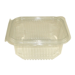 rPET Square Hinged Container - 17oz / 500ml