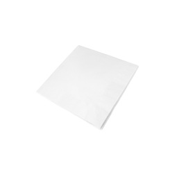 2 Ply FSC 100% Recycled White Dinner Napkin 4 Fold 40cm