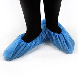 Blue CPE Overshoes