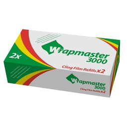 Wrapmaster® Cling Film (PVC) Refill Rolls 30cm x 500m