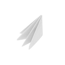Swansoft White FSC Napkin 4 Fold 40cm