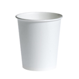 4oz White Single Wall Hot Cup
