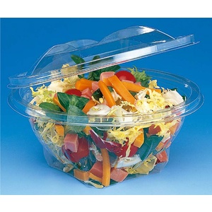 750ml Clear Salad Container With Tear-off Lid