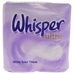 Whisper Ultra Luxury Toilet Paper