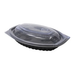 8189 BLACK MICROWAVE CONTAINER