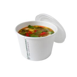 Compostable 12oz Soup Container