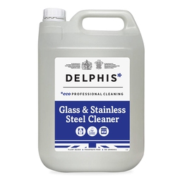 DEL ECO GLASS & SS CLEANER 2 X 5LTR