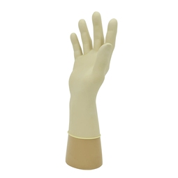 Handsafe Natural Latex Gloves Power Free Large