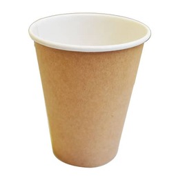 Sustain Kraft Single Wall Bio Hot Cup - Plain - 12oz/360ml