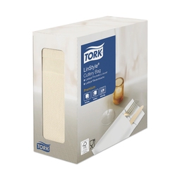 Tork Premium LinStyle Cream Cutlery Bag Napkin Case 360