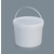 Clear Polypropylene Bucket With Handle 276.5cm 10ltr