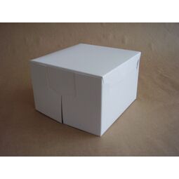 6X6X4 WHITE CAKE BOXES