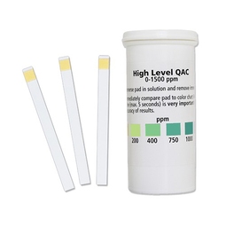 Quick Response Qac Test Strips 0-1500ppm