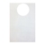 Plain White Disposable Adult Bibs Neck Hole 600 x 420mm