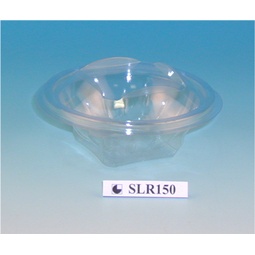 150ml Clear Salad Container With Tear-off Lid