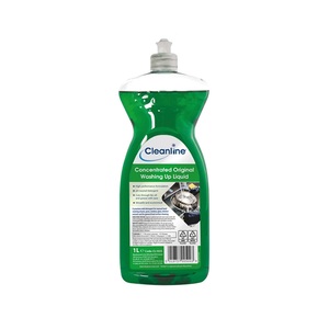 Cleanline Concentrated Original Washing Up Liquid 1L (CL1025)