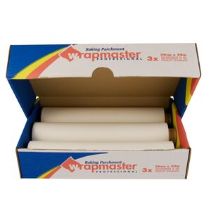 Wrapmaster® Baking Parchment Refill Rolls 30cm x 50m