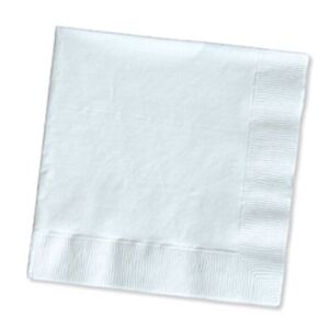 Recycled Napkin 1 ply - White - 300 x 300mm