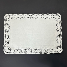 LACE TRAY PAPERS WHITE NO.2 25X36CM 250
