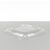 Domed 193mm Square Clear Bowl Lid