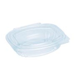 Hinged Lid PLA Salad Container 500ml